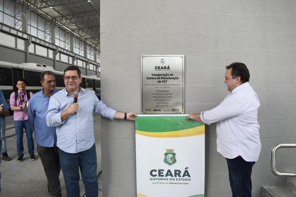 Secretário da Infraestrutura do Ceará entrega obras do Sistema Metroviário de Fortaleza e Região Metropolitana