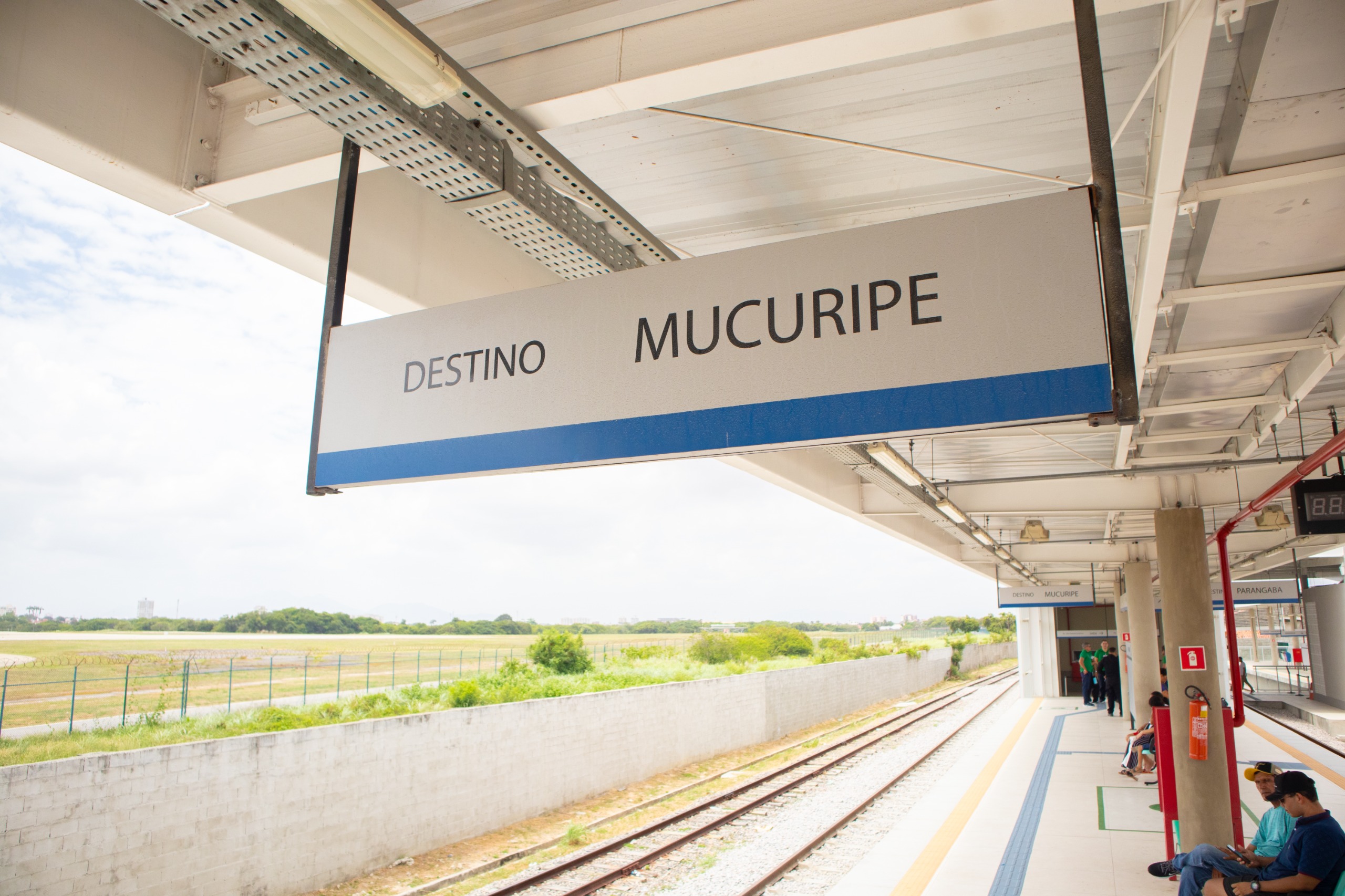 Seinfra libera trecho da Via férrea do VLT Parangaba-Mucuripe para operação