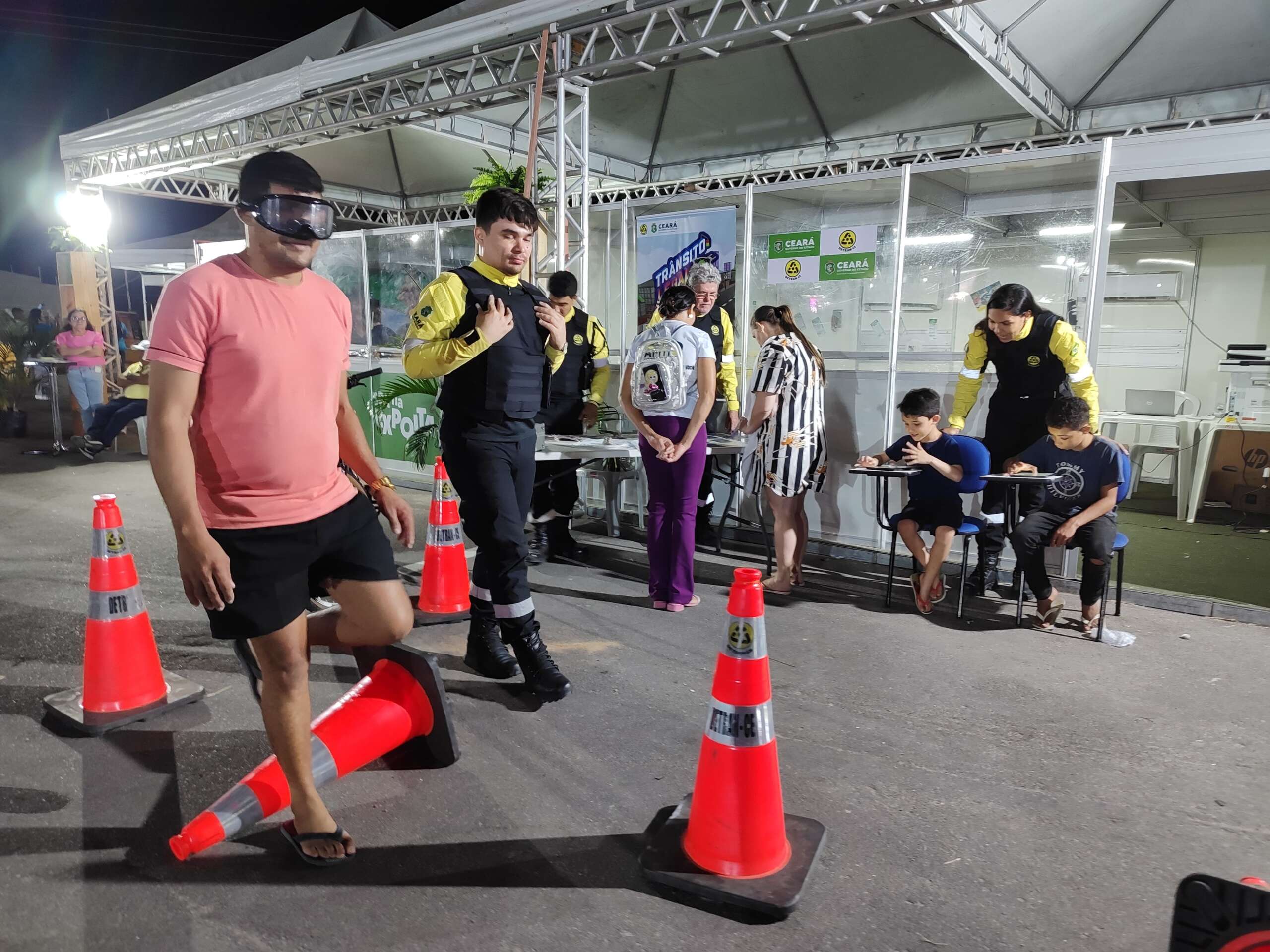 Detran-CE promove prestação de serviços e atividades educativas na 26ª edição da Expoita, em Itapipoca
