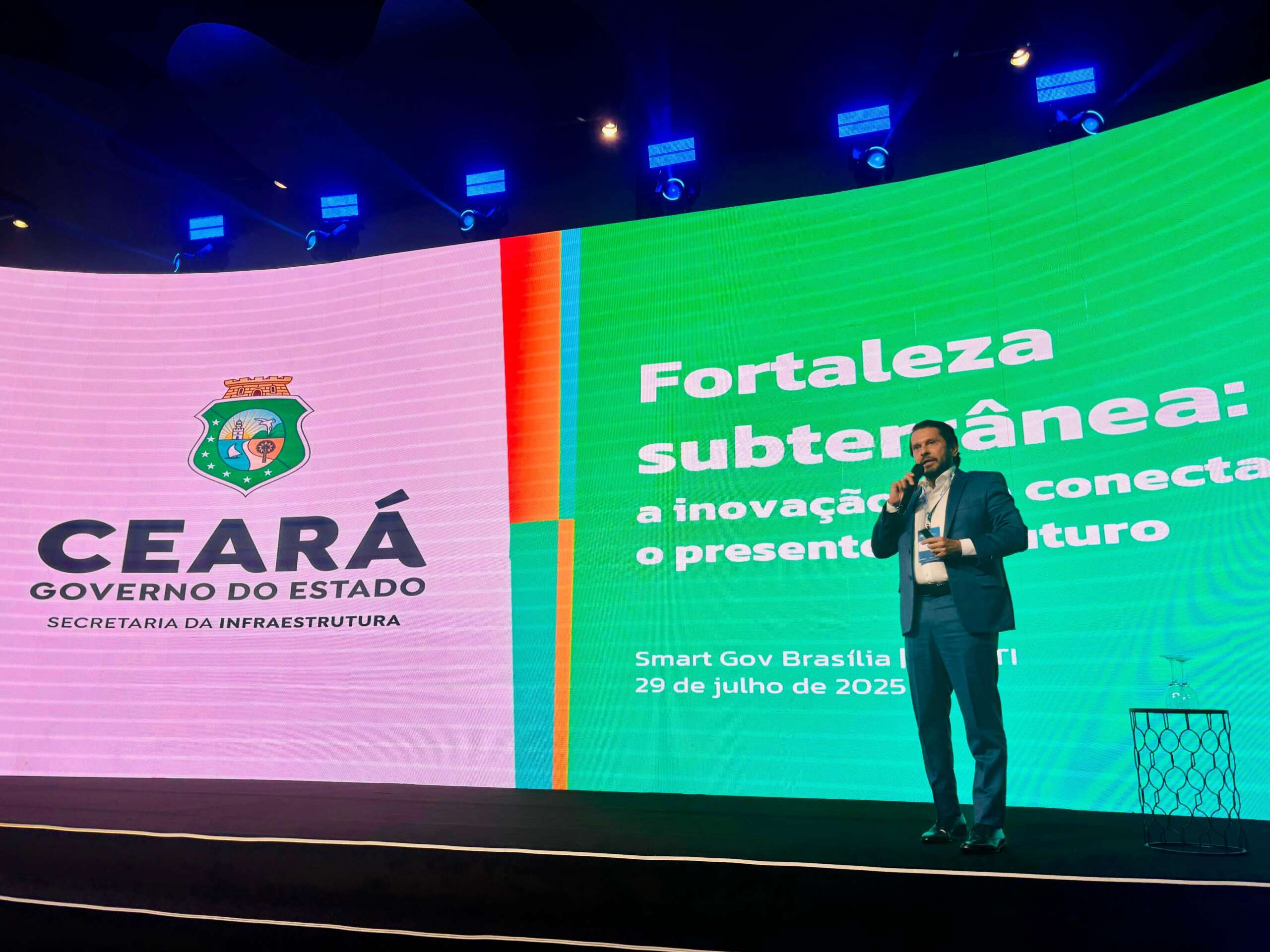 Obras do Metrô de Fortaleza são destaque em evento nacional de inovação, em Brasília