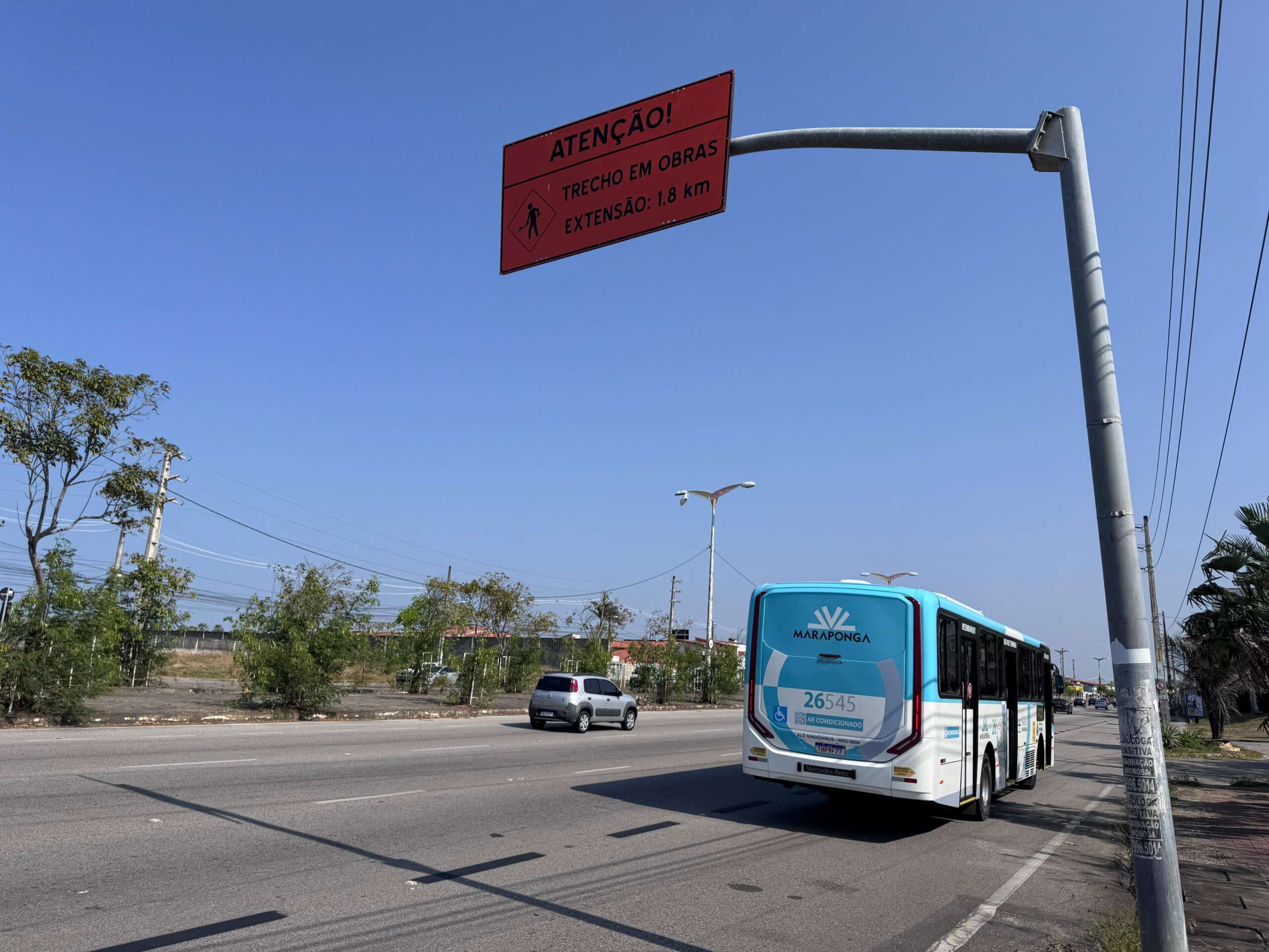 Av. Alberto Craveiro terá interdições para avanço das obras do VLT Aeroporto-Castelão