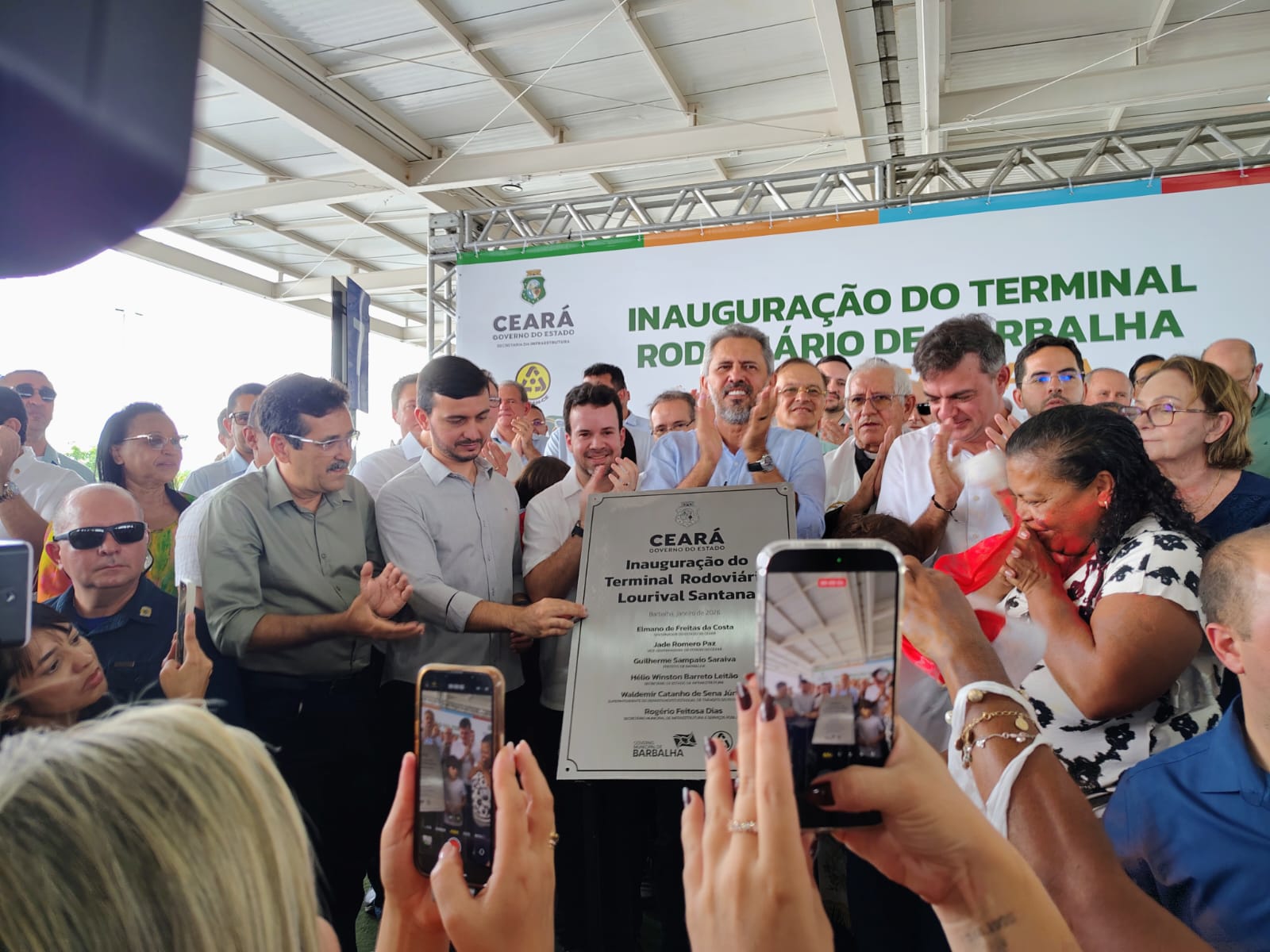 Em Barbalha, Governo do Ceará inaugura Terminal Rodoviário
