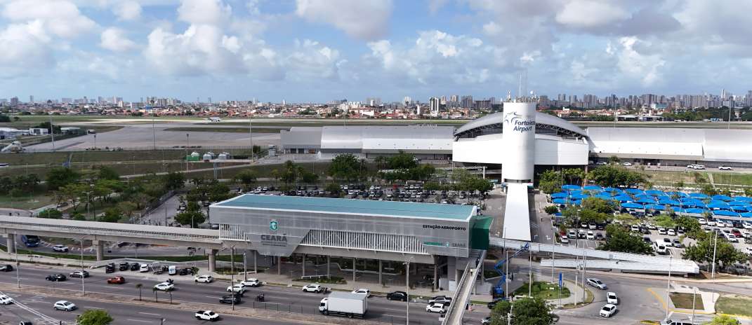 Com 2,4 km de extensão, Ramal VLT Aeroporto é inaugurado em Fortaleza