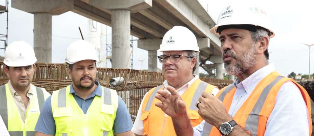 Com cronograma antecipado, obras do VLT Aeroporto-Castelão avançam em Fortaleza
