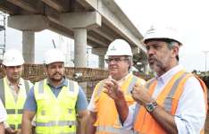 Com cronograma antecipado, obras do VLT Aeroporto-Castelão avançam em Fortaleza