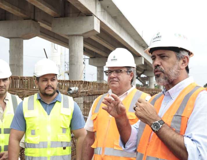 Com cronograma antecipado, obras do VLT Aeroporto-Castelão avançam em Fortaleza