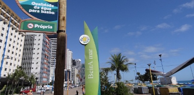 Orla marítima fortalezense tem 19 praias próprias nessas férias