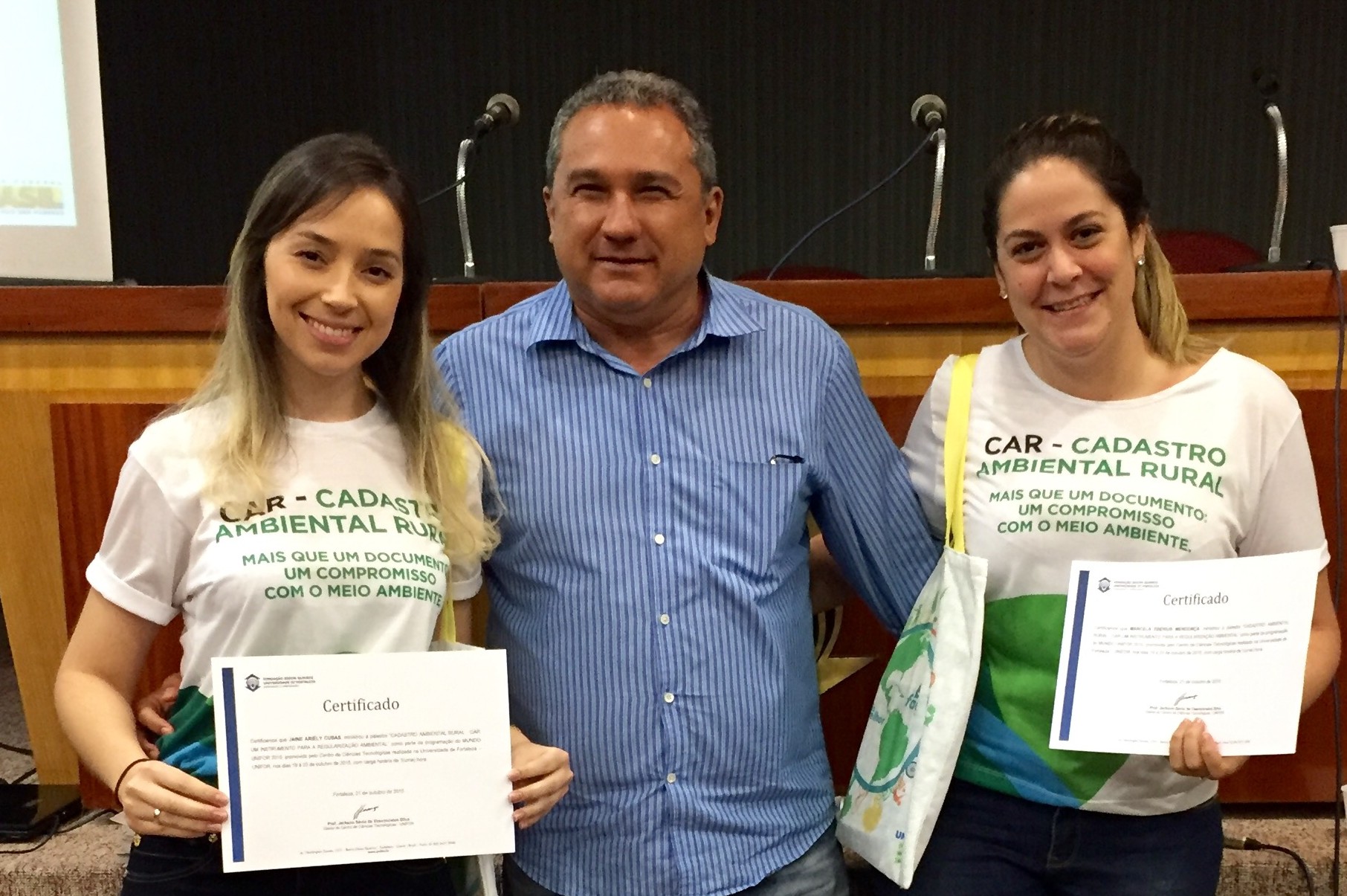 Engenheiras da Semace apresentam CAR no Mundo Unifor