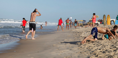 Mantido o número de praias próprias para banho em Fortaleza