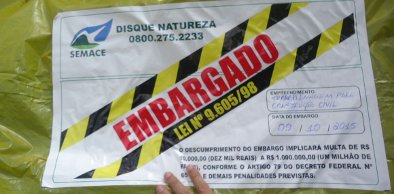 Autor de crimes ambientais na Serra da Aratanha será notificado pelo correio