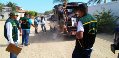 Jericoacoara recebe blitze educativas da Semace de combate à fumaça negra