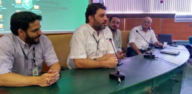 SFB e órgãos vinculados ao CAR no Ceará se reúnem na Semace para discutir questões ligadas ao módulo fundiário