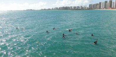 Número de praias próprias para banho volta a crescer em Fortaleza