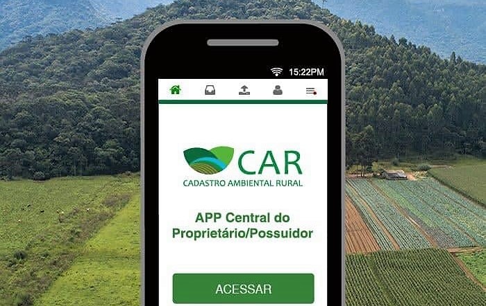 Aplicativo facilita comunicação com inscritos no CAR