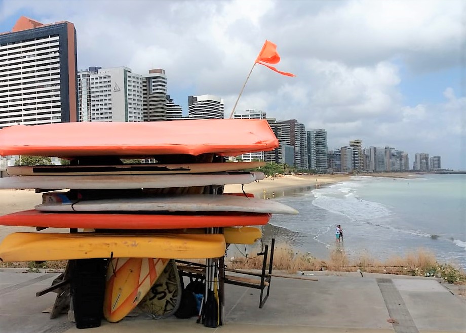 Praia do Futuro está livre do óleo