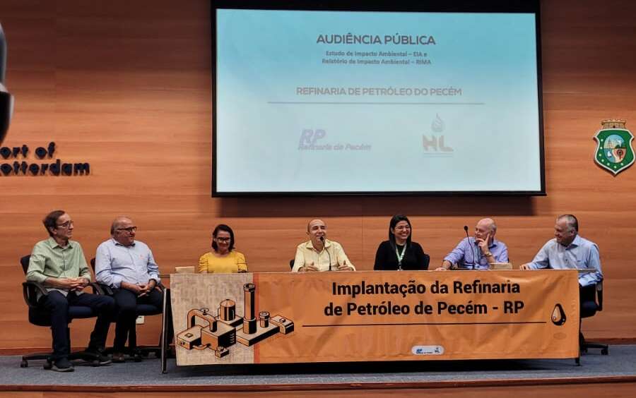 Semace realiza audiência pública sobre Refinaria de Petróleo