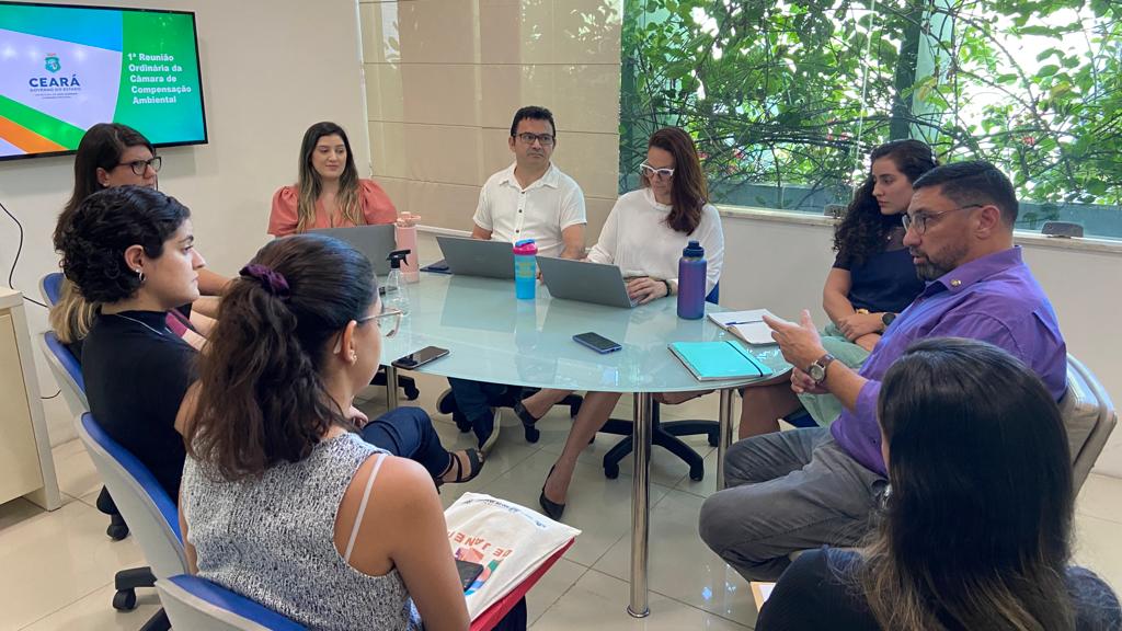 1ª Reunião Ordinária da Câmara de Compensação Ambiental é realizada entre Semace e SEMA