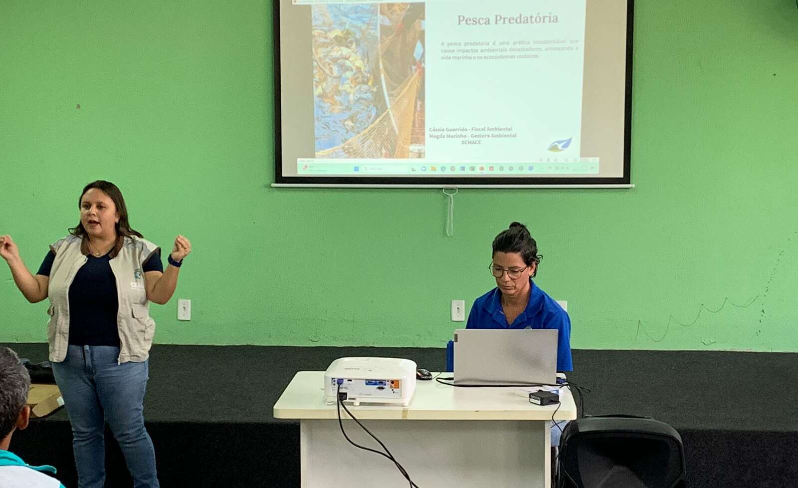 Semace ministra palestra para pescadores em Maranguape