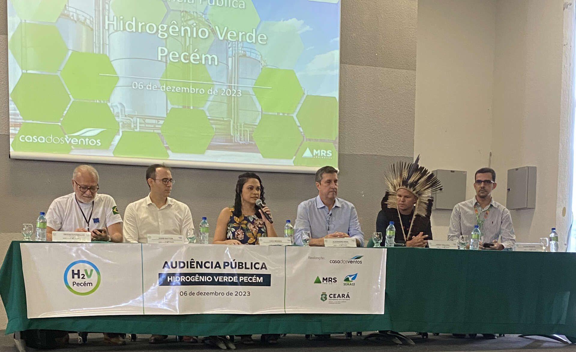 Estudo de impacto ambiental da planta de produção de Hidrogênio Verde no Pecém é apresentado em audiência pública