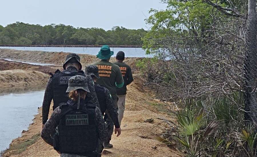 Semace e BPMA unem forças para combater crimes ambientais em Chaval