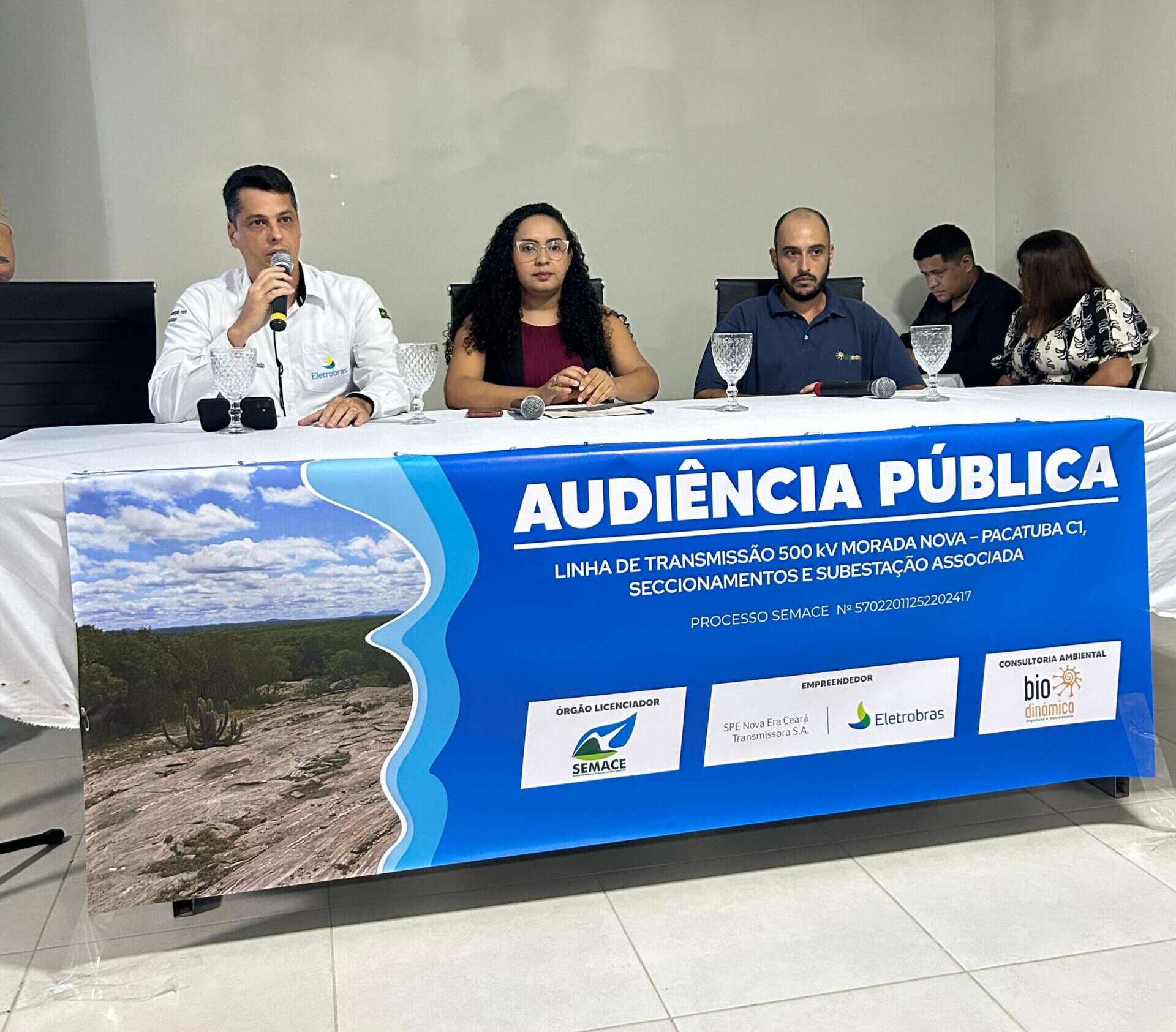 Semace inicia diálogo com a população sobre linha de transmissão entre Morada Nova e Pacatuba