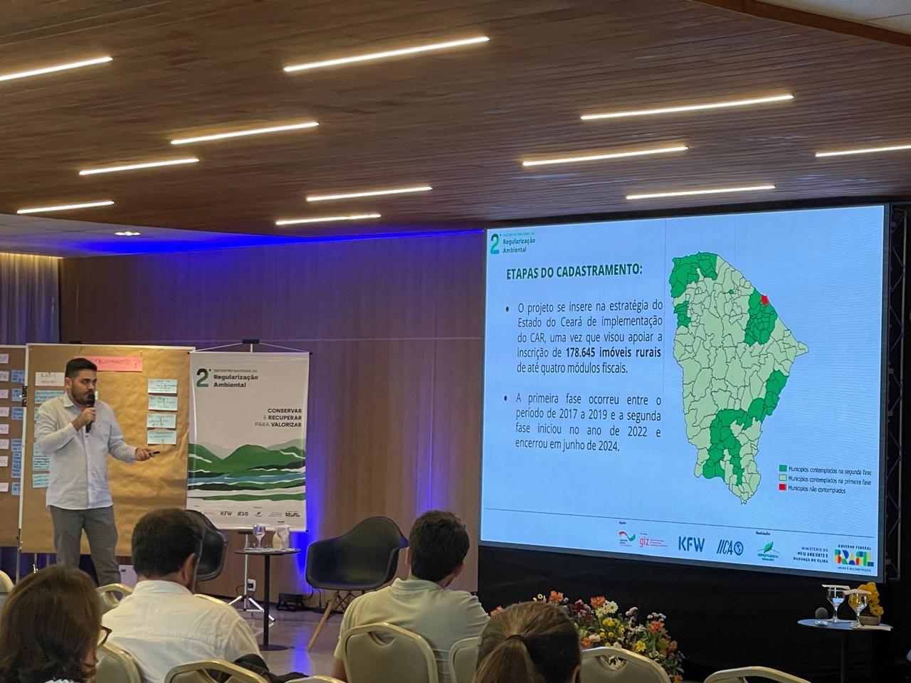 Semace apresenta em Brasília avanços no cadastramento e retificação ambiental rural no Ceará