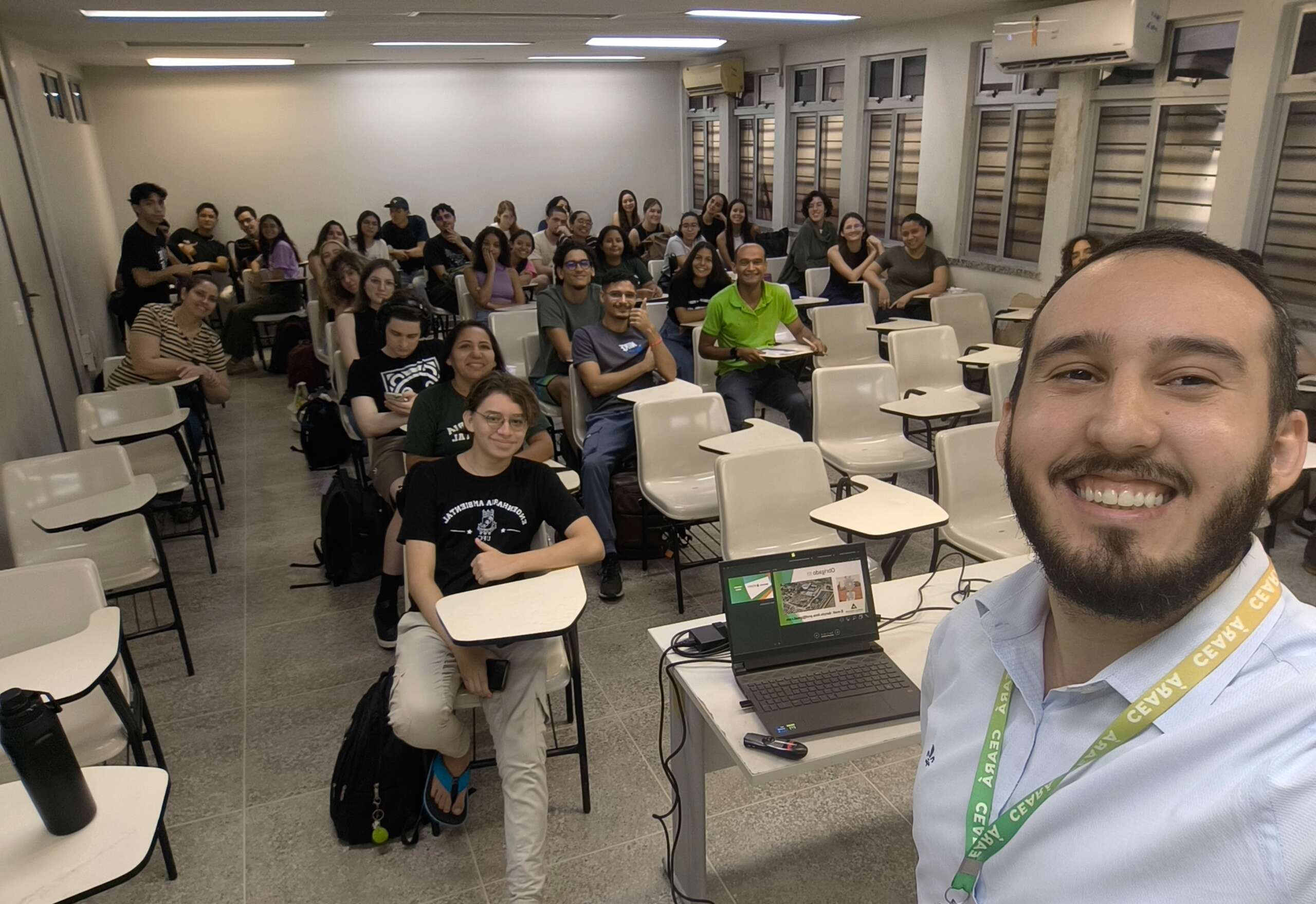 Semace dialoga com estudantes da UFC o papel do licenciamento ambiental no desenvolvimento sustentável