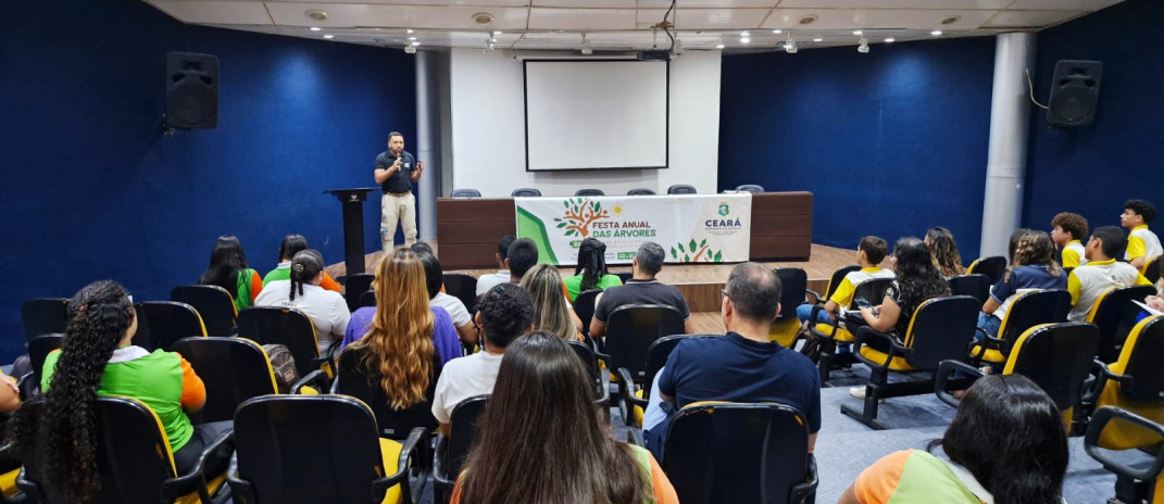 Com foco na Caatinga e na crise climática, Semace participa da Festa das Árvores 2026, em Sobral