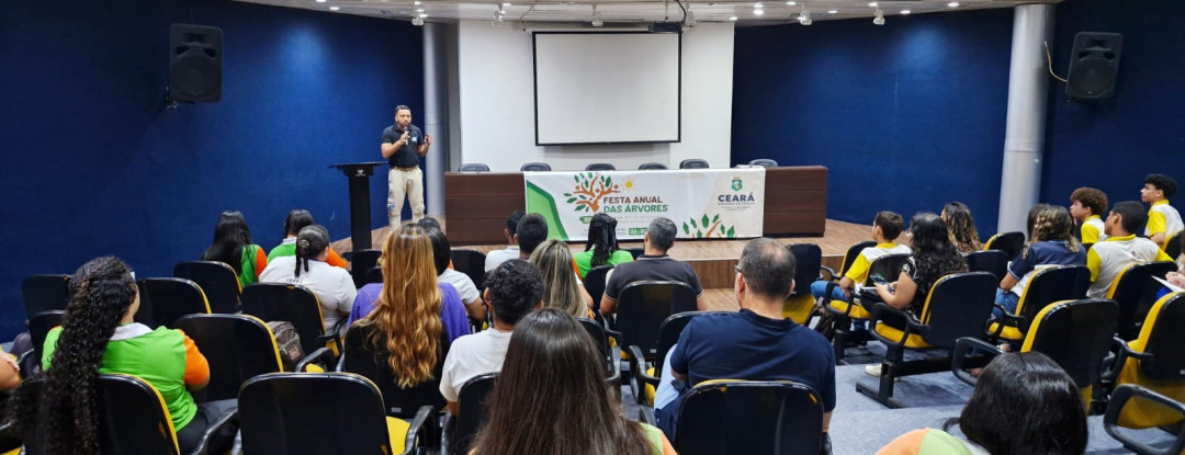 Com foco na Caatinga e na crise climática, Semace participa da Festa das Árvores 2026, em Sobral