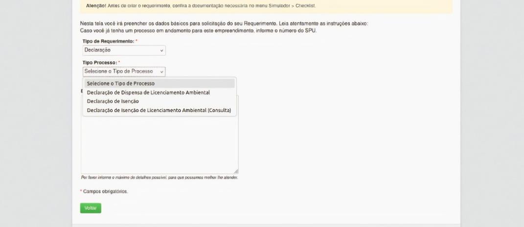 Semace atualiza sistema para emissão digital de dispensa de licenciamento ambiental