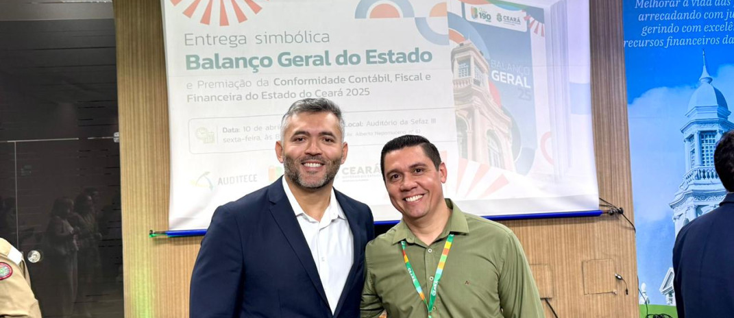 Semace participa de cerimônia de entrega simbólica do Balanço Geral do Estado 2025