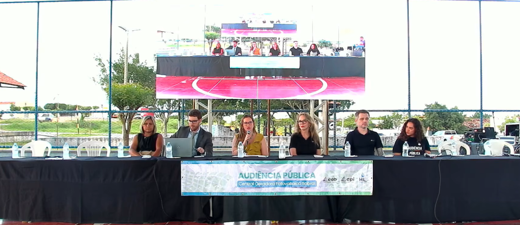 Em Sobral, audiência pública apresenta estudo ambiental de projeto de energia renovável