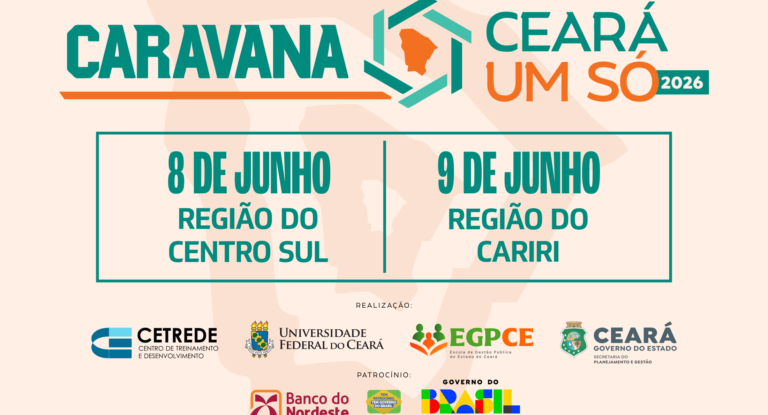 Caravana Ceará Um Só chega a Iguatu e Crato nos dias 8 e 9 de junho