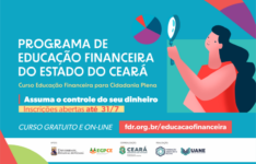 Inscrições para curso gratuito sobre educação financeira seguem até 31 de julho