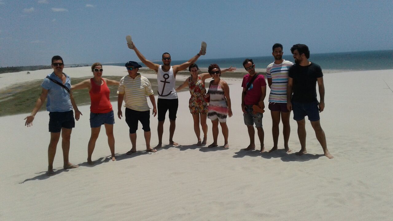 Grupo de jornalistas estrangeiros conhece o Ceará em press trip