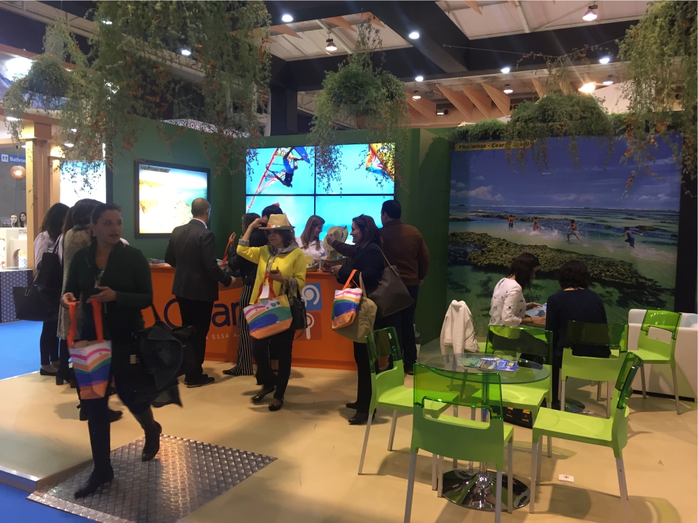 Com foco em ampliar o mercado português, Ceará participa de feira de turismo em Lisboa