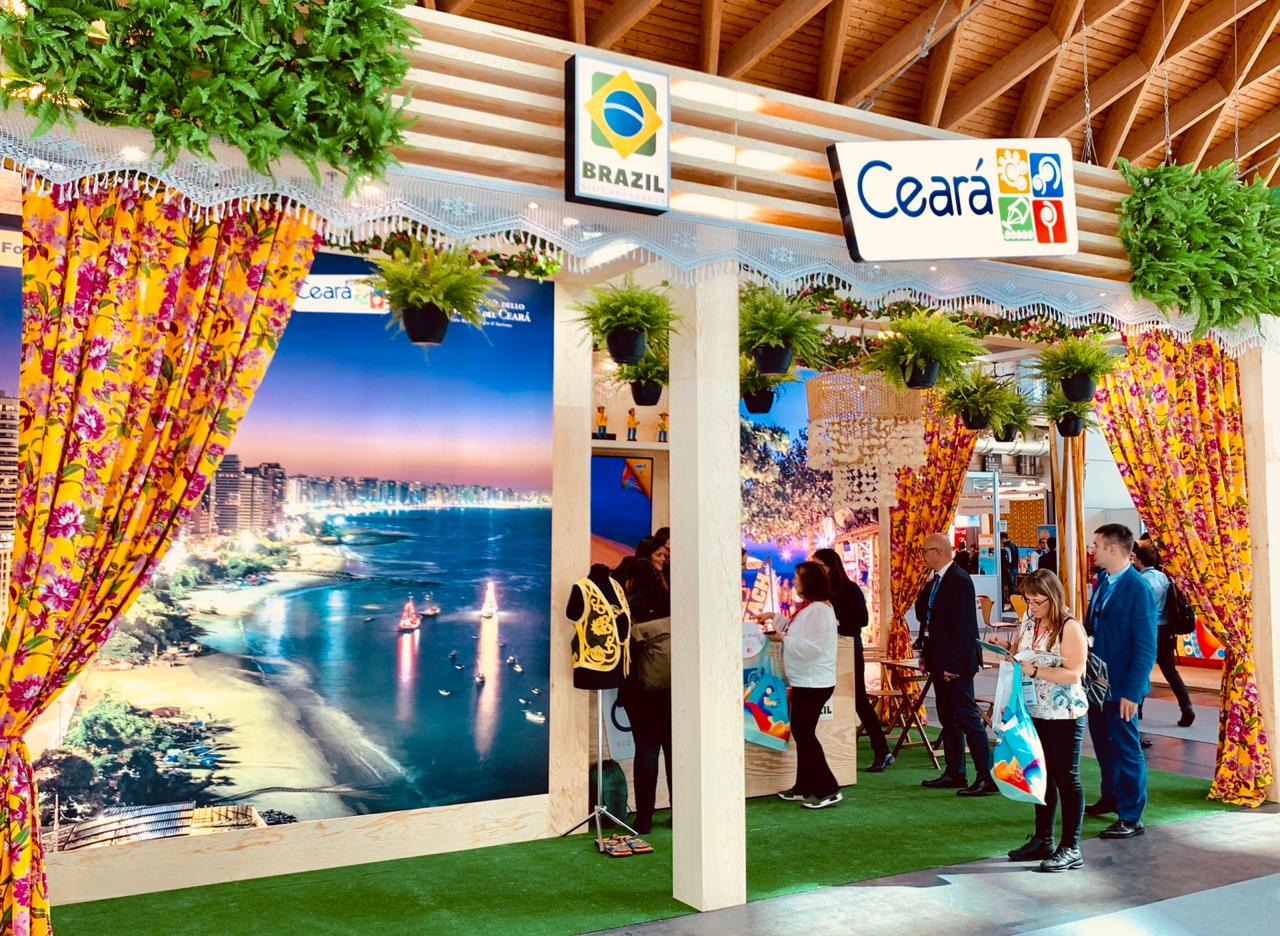 Ceará divulga atrativos do destino em feiras de turismo na Itália e Argentina
