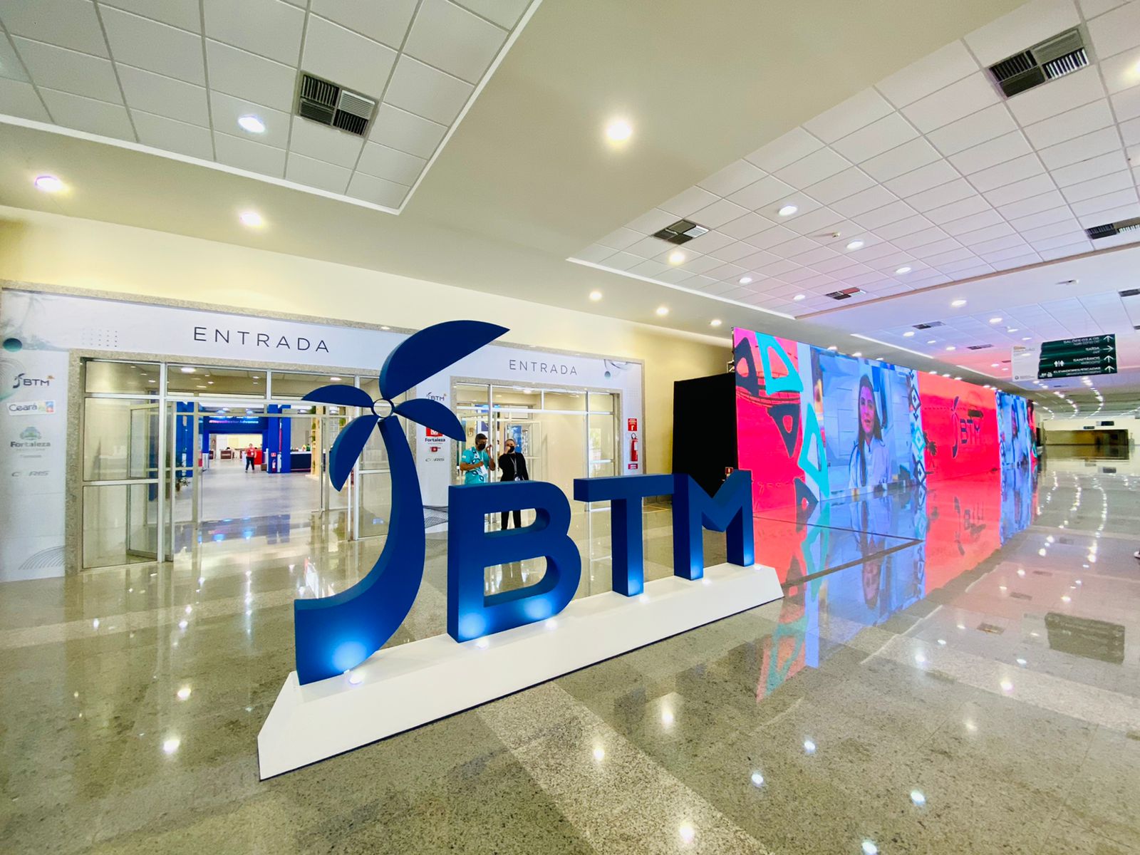 O Centro de Eventos do Ceará sedia a décima primeira edição da BTM, um dos maiores eventos no segmento B2B do Brasil