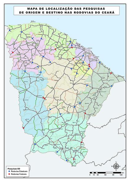 DER realiza pesquisa nas rodovias estaduais