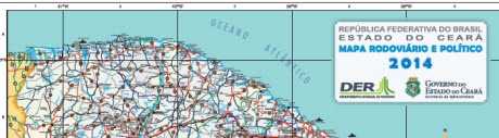Mapa Rodoviário 2014
