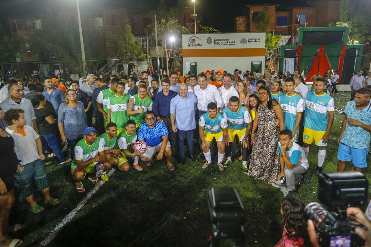 Comunidade do Bairro Floresta recebe Areninha