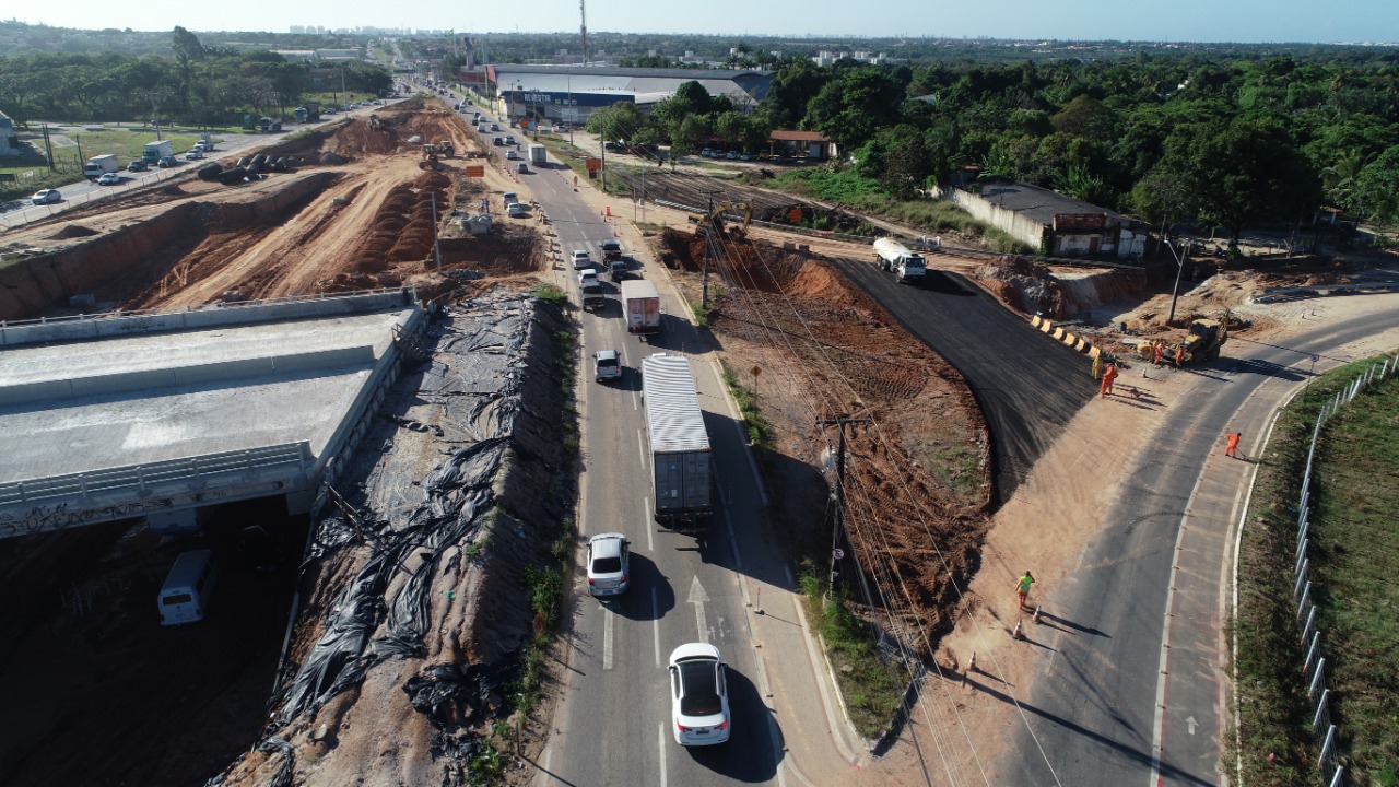 Obras de duplicação do Anel Viário serão concluídas até o fim deste ano