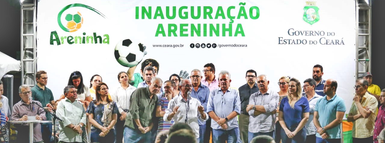 Governo do Ceará inaugura a 62ª areninha em Apuiarés