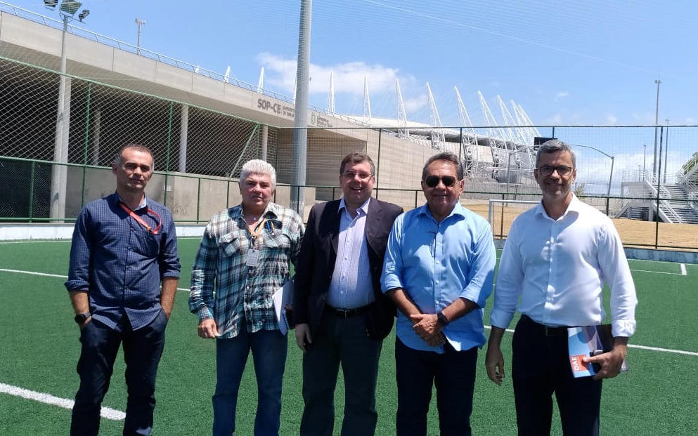 SOP apresenta projeto técnico das Areninhas a comitiva do Governo da Bahia
