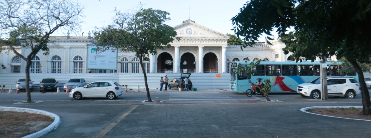 Estação João Felipe passa por restauração para receber a Estação das Artes