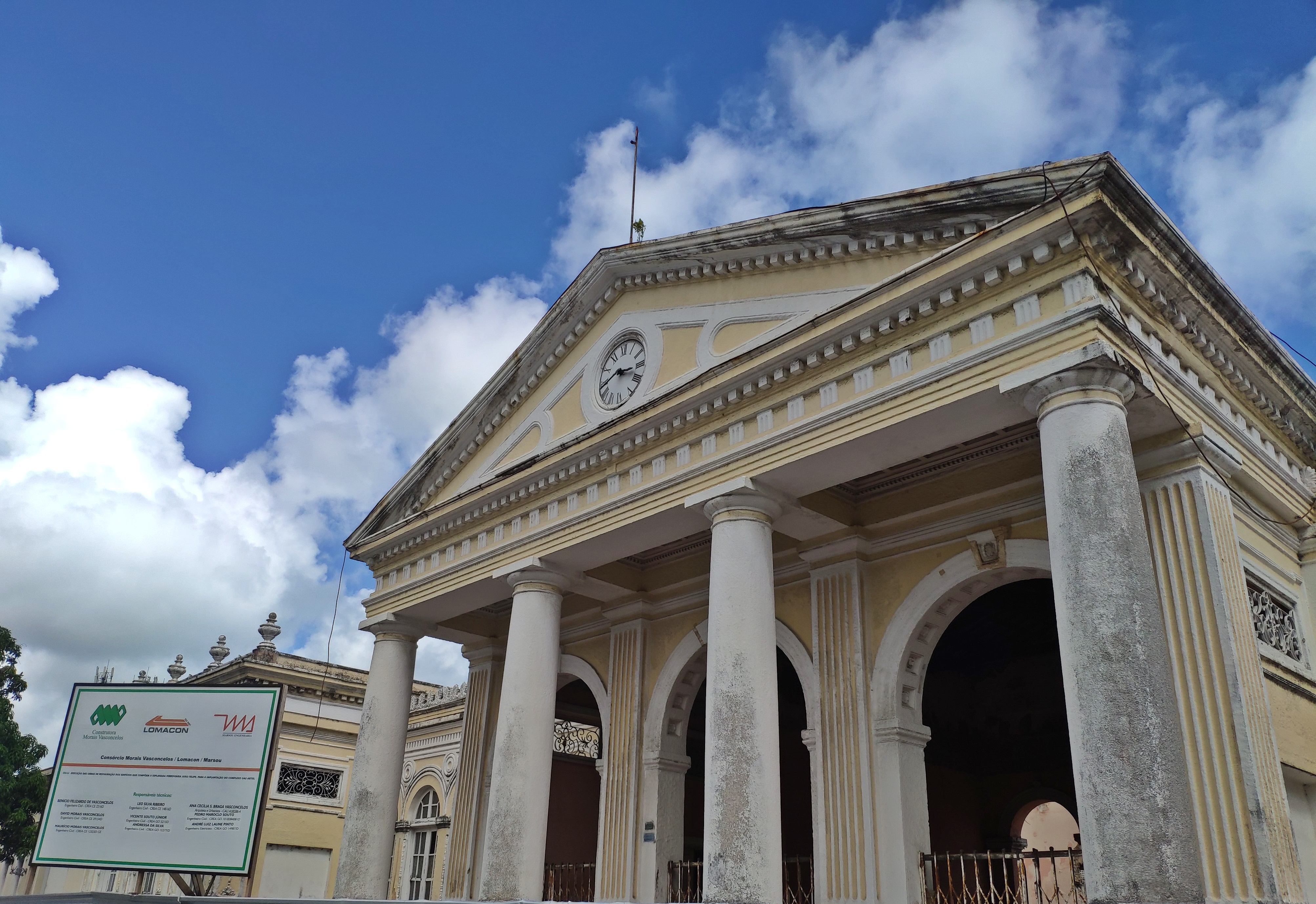 Estação das Artes: prosseguem as obras do novo complexo cultural de Fortaleza