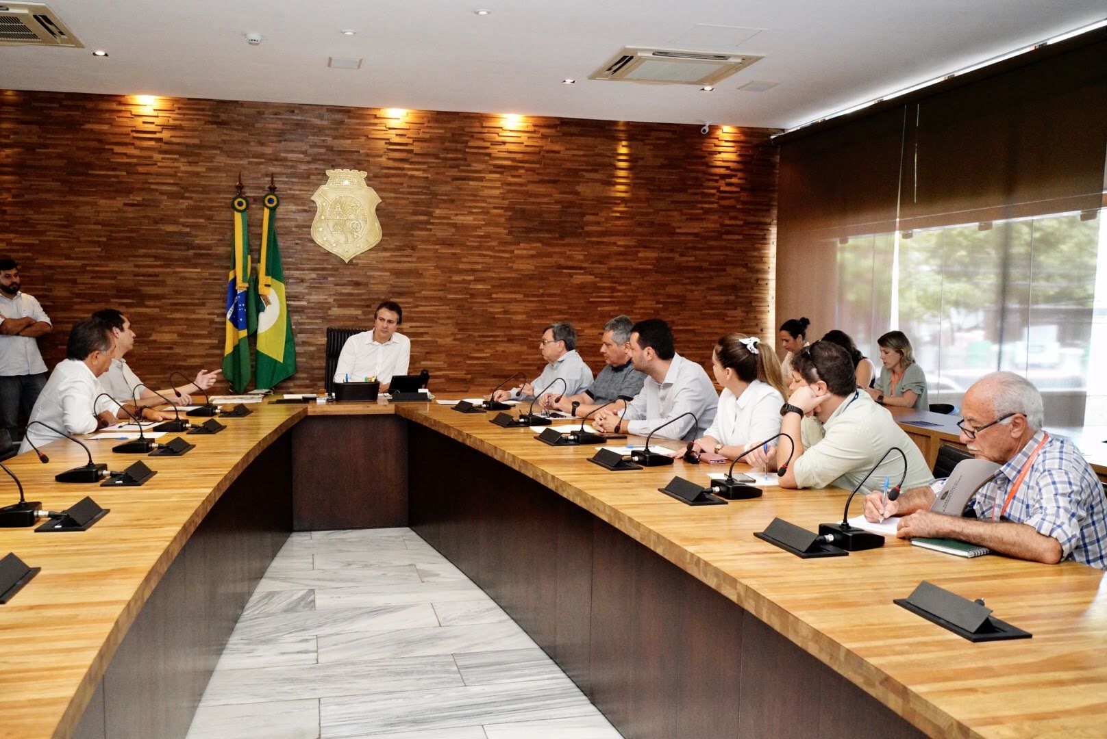 Governo do Ceará e DNIT se reúnem para discutir o andamento de obras estruturantes no estado
