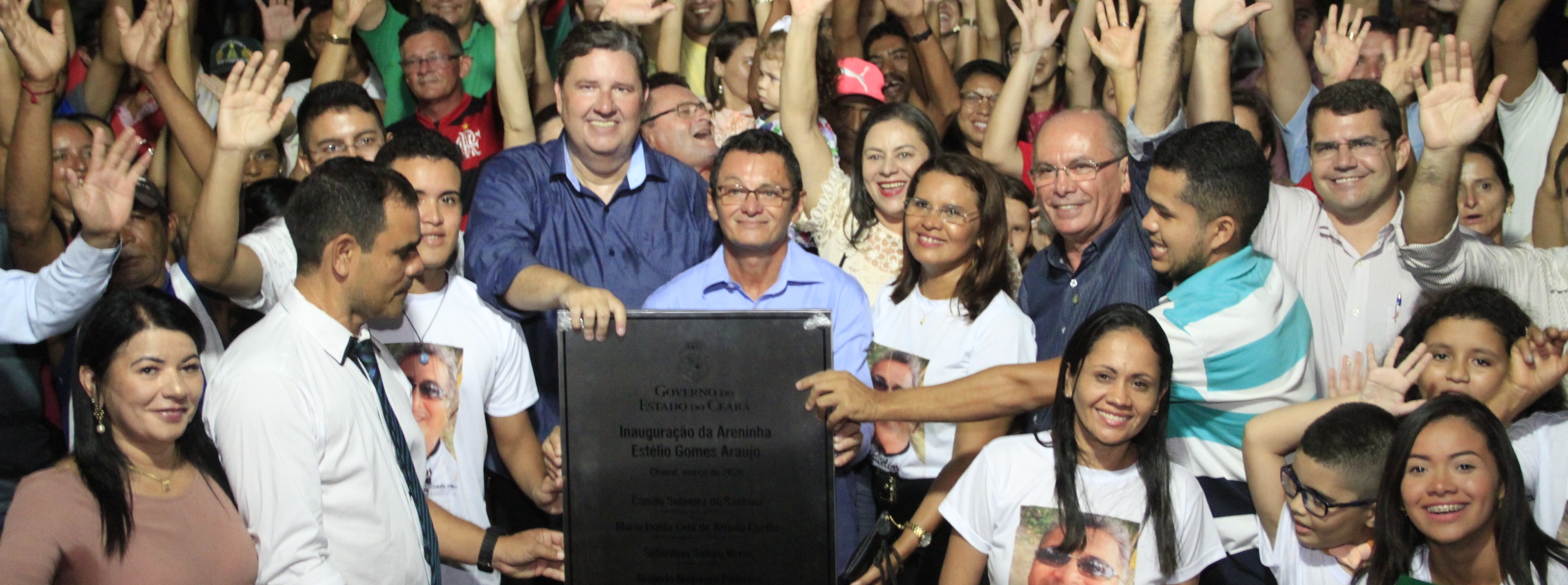 Chaval recebe a 86ª areninha do Governo do Ceará