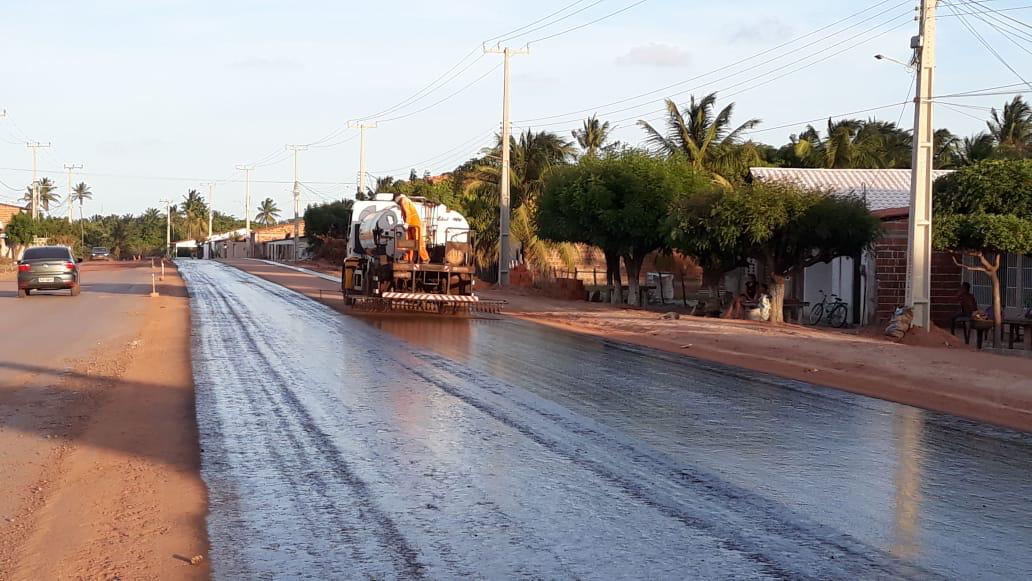 Com 24 km, duplicação entre Itarema e Acaraú alcança 60% de execução