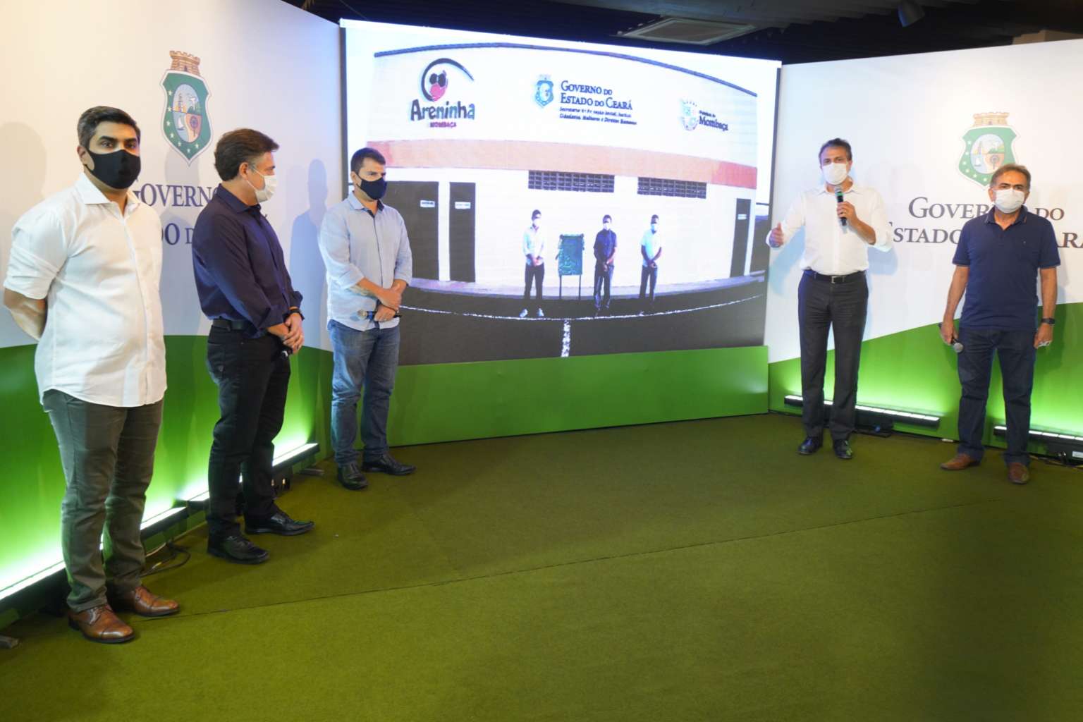 Ceará chega a 193 areninhas com entregas em Mombaça, Poranga, Piquet Carneiro e Forquilha